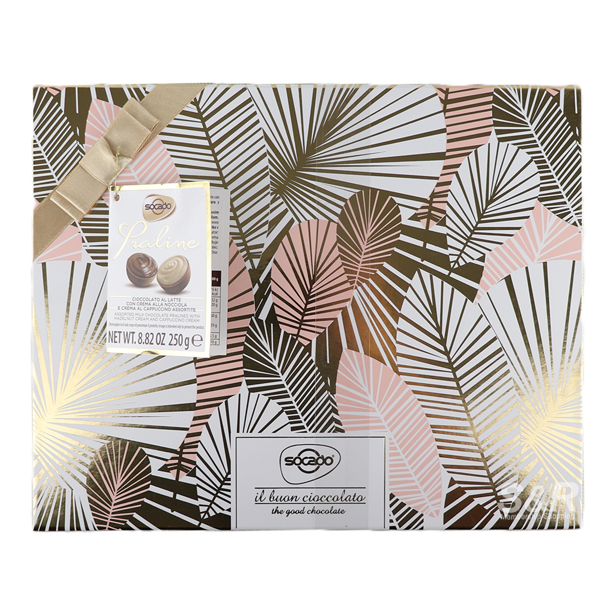 Socado Praline Assorted Milk Chocolate Gift Box 250g Socado Praline Assorted Milk Chocolate Gift Box 250g